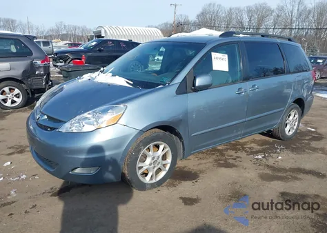 2006 Toyota Sienna Xle z USA, uszkodzony, nr VIN 5TDBA22C46S057929